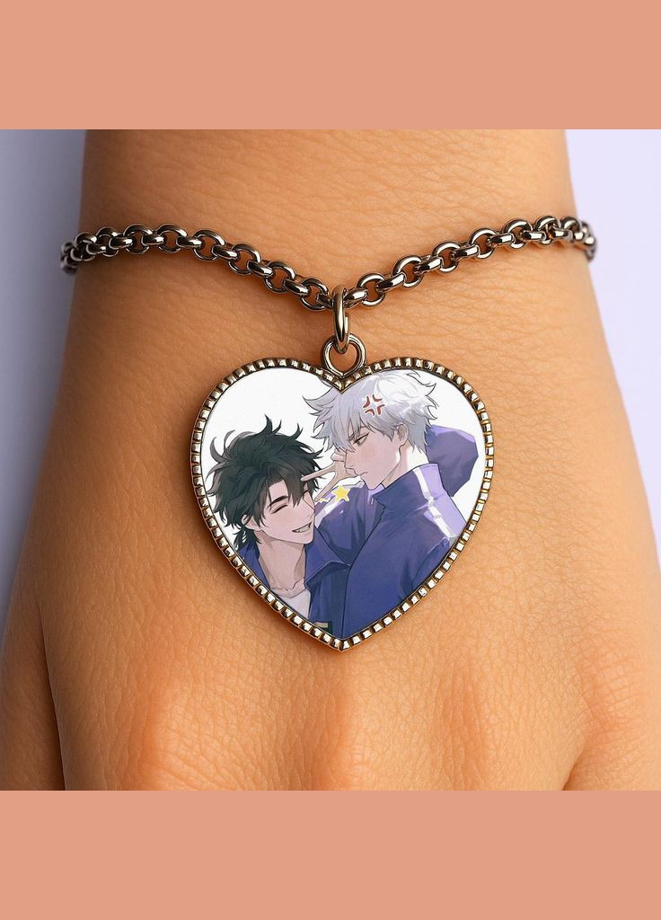 Браслет Аниме Агенты времени #013 (сердце) No Brand (329330875)