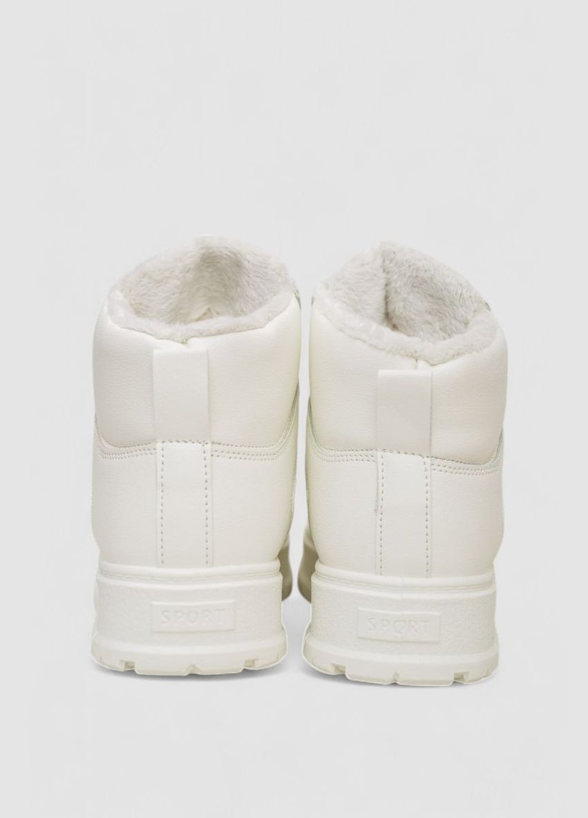 Кроссовки женские зимние на меху Ager 248RMB13 белые демисезоны (339597373)