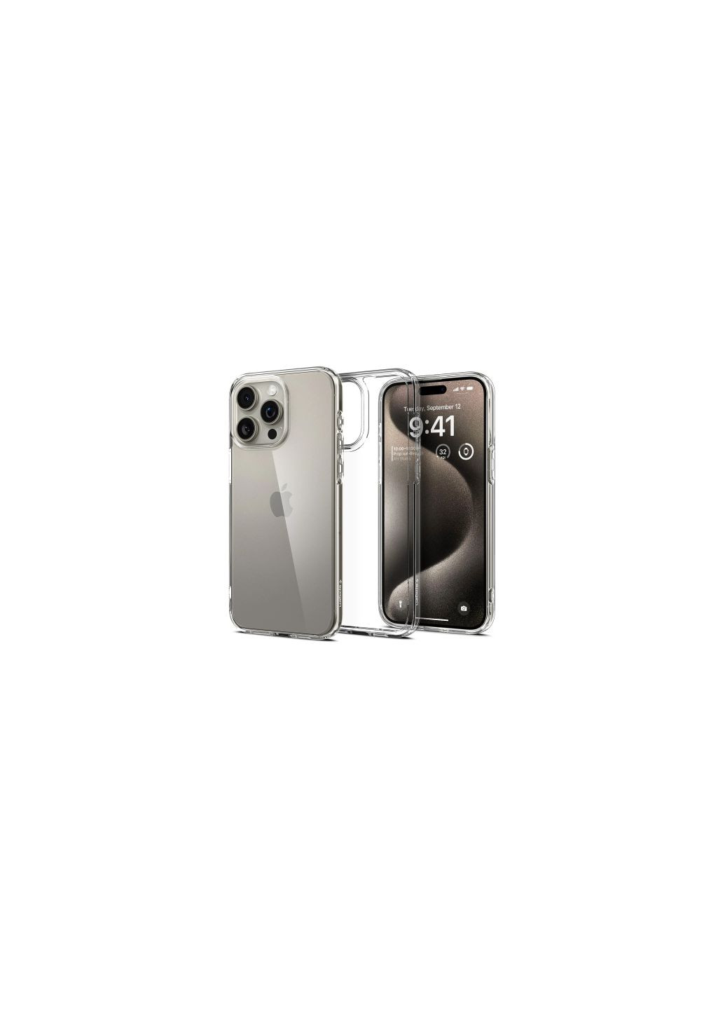 Чохол до мобільного телефона (ACS06565) Spigen Apple iPhone 15 Pro Max Ultra Hybrid Crystal Clear (357238497)