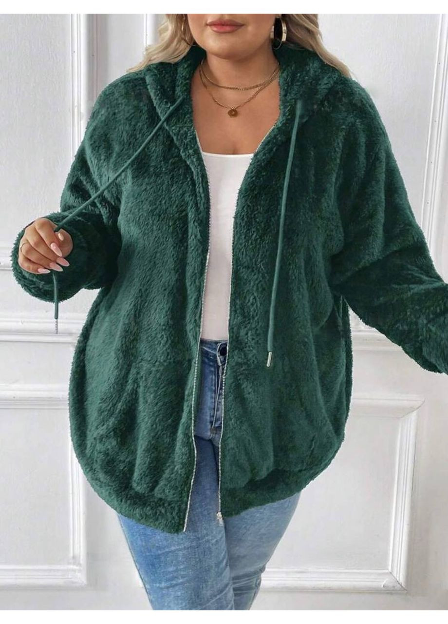 Кофта на молнии с капюшоном из двухсторонней махры – Размерная сетка в описании Vione (367076761)