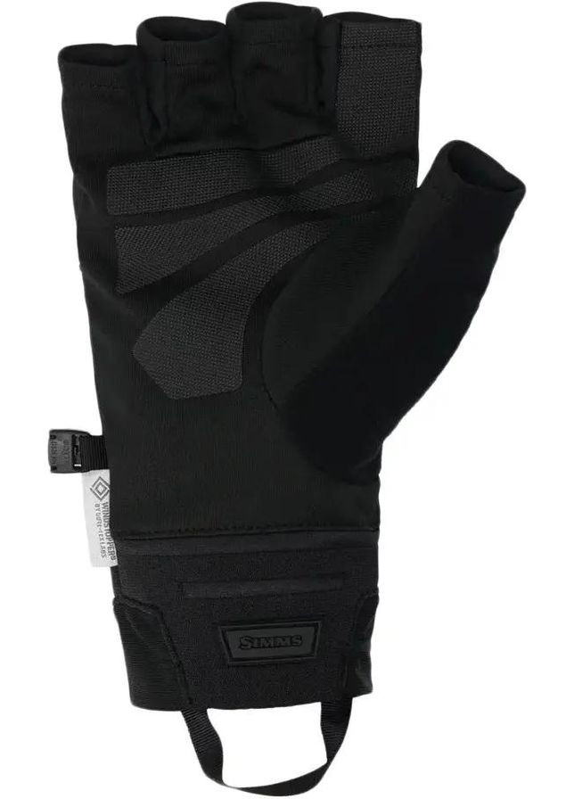 Перчатки из Gore-Tex Windstopper Half Finger Glove Black Simms (341540366)