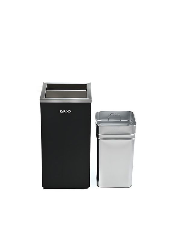 Кошик для сміття Solido WB056BL з поворотною кришкою (WB056BL) Rixo (369932654)