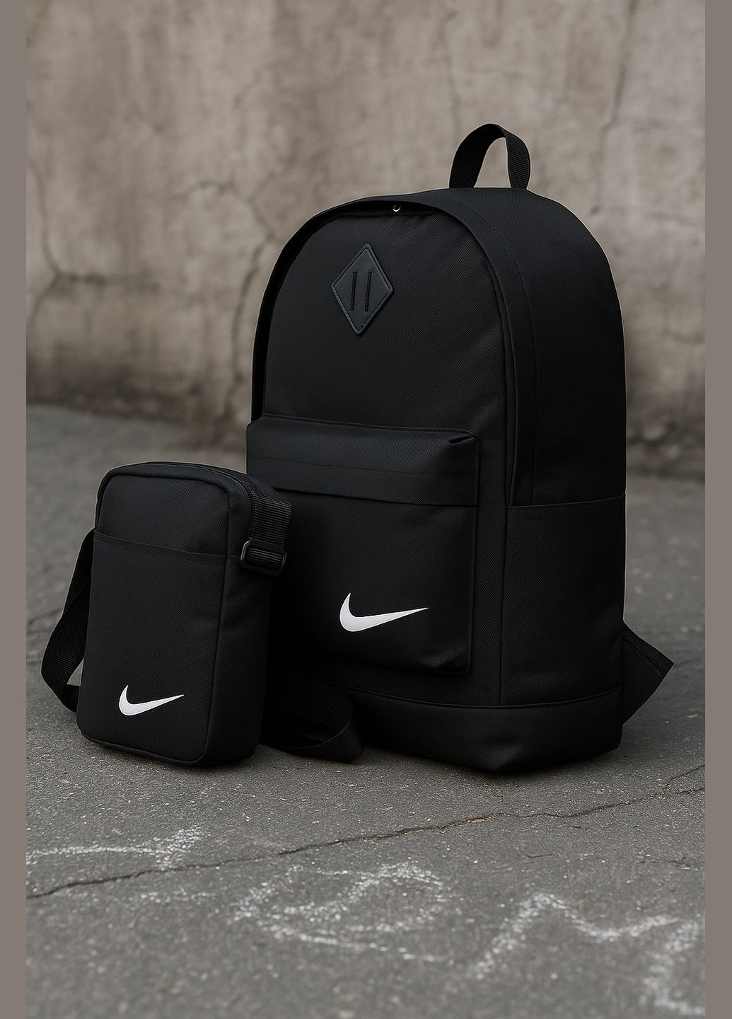 Чоловічий спортивний комплект рюкзак барсетка, Міські модні сумка рюкзак та барсетки для документів No Brand (338859943)