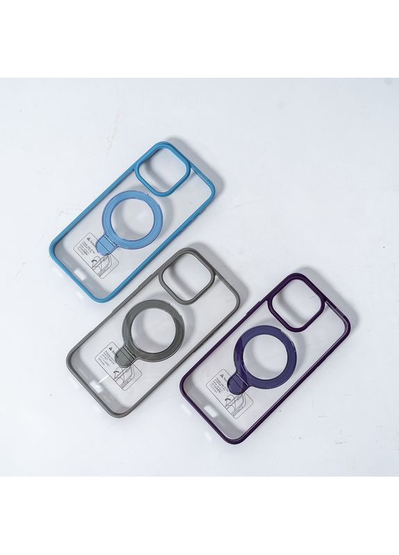 Чохол для смартфона Spigen AAA для Apple iPhone 13 Light Blue (SPGMGRING13Light) No Brand Magnetic Ring (372841740)