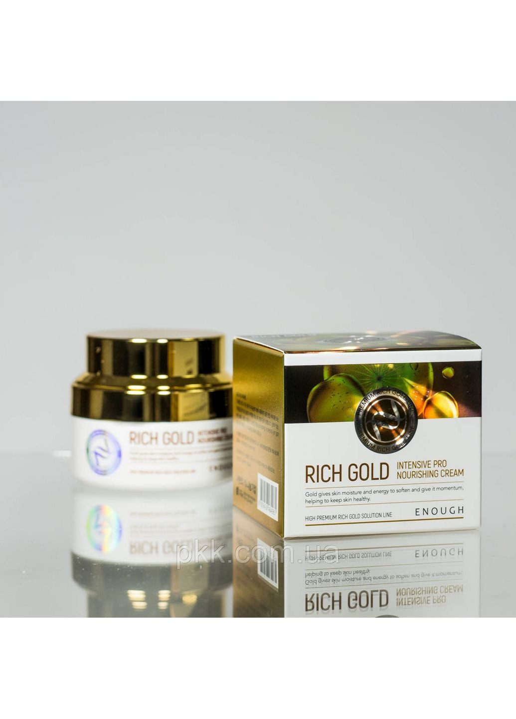 Питательный крем для лица с ионами золота Rich Gold Intensive Pro Nourishing ENOUGH (279314374)