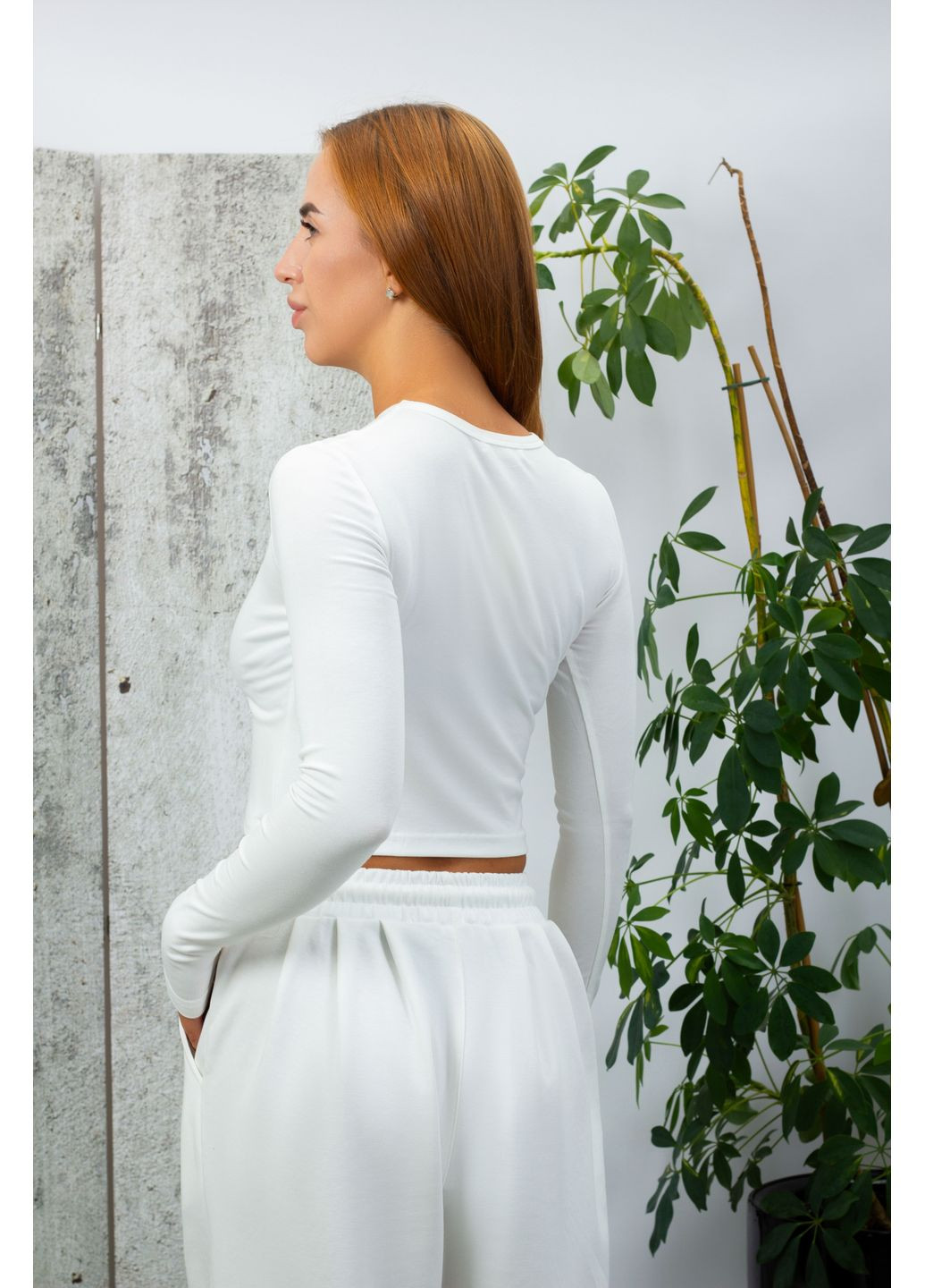 Лонгслів жіночий CT45 білий 346461 NaNa (356672915)