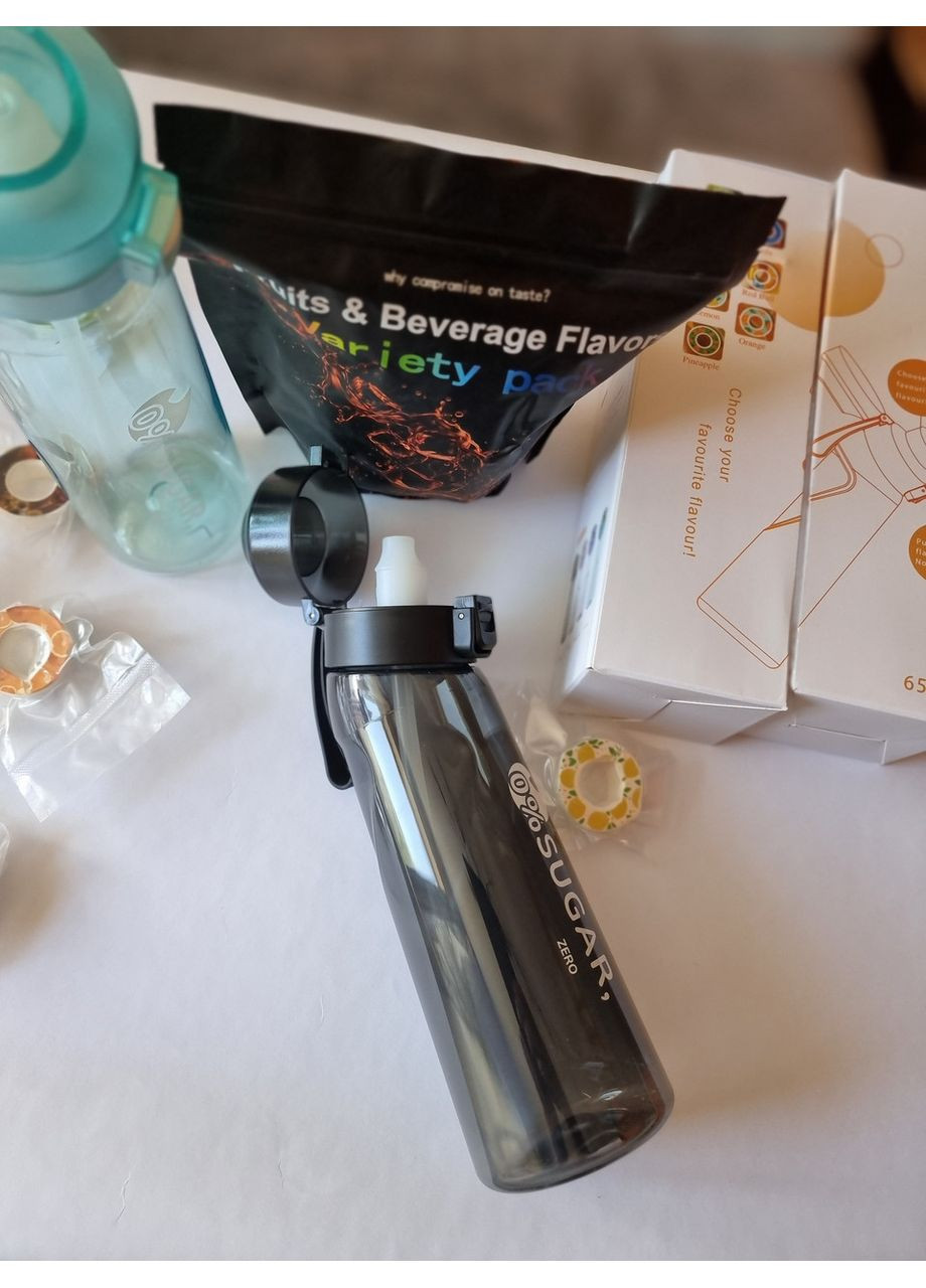 Спортивна ароматична пляшка Бутилка Air Up Bottle + 7 картриджів - капсул ароматів No Brand (366668614)