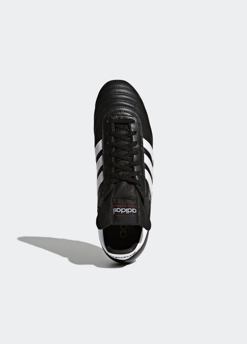 Черные летние футбольные бутсы copa mundial fg adidas