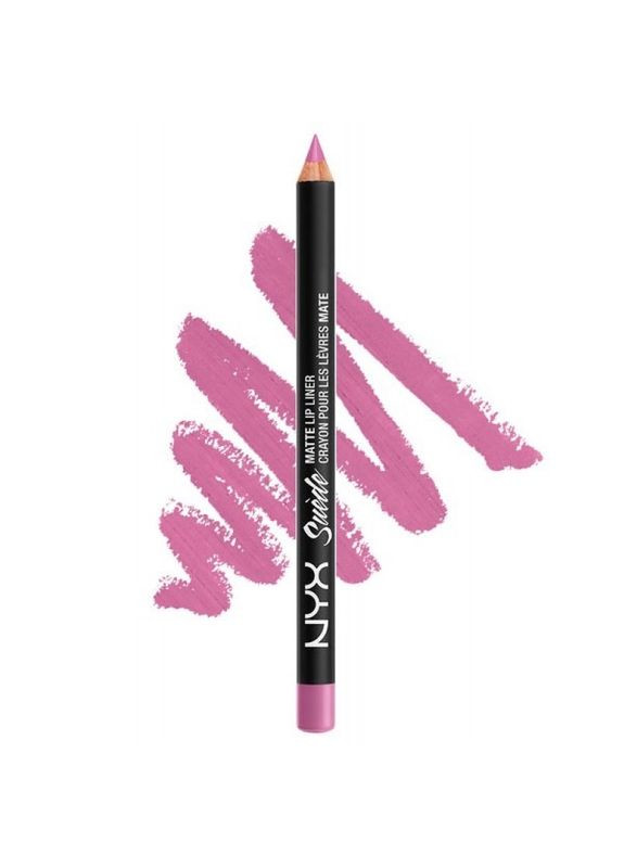 Матовый карандаш для губ Suede Matte Lip Liner 1 г Respect The Pink (SMLL13) NYX Professional Makeup (279364202)