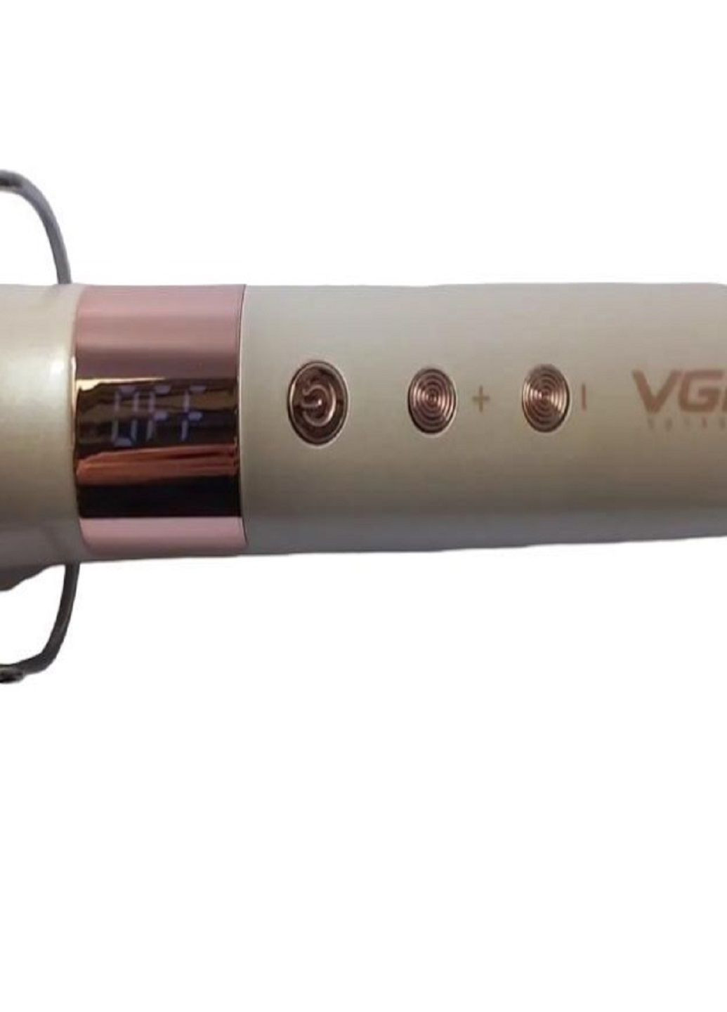 Плойка для завивки волос V 599 керамическая для локонов тройная Золотистая VGR (302243308)