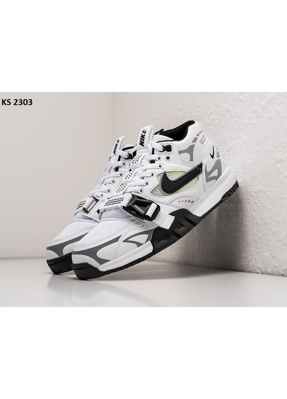 КРОССОВКИ ЖЕНСКИЕ NIKE AIR TRAINER 1 SP WHITE НАЙК АИР ТРЕЙНЕР 1 No Brand белые демисезоны (367169746)
