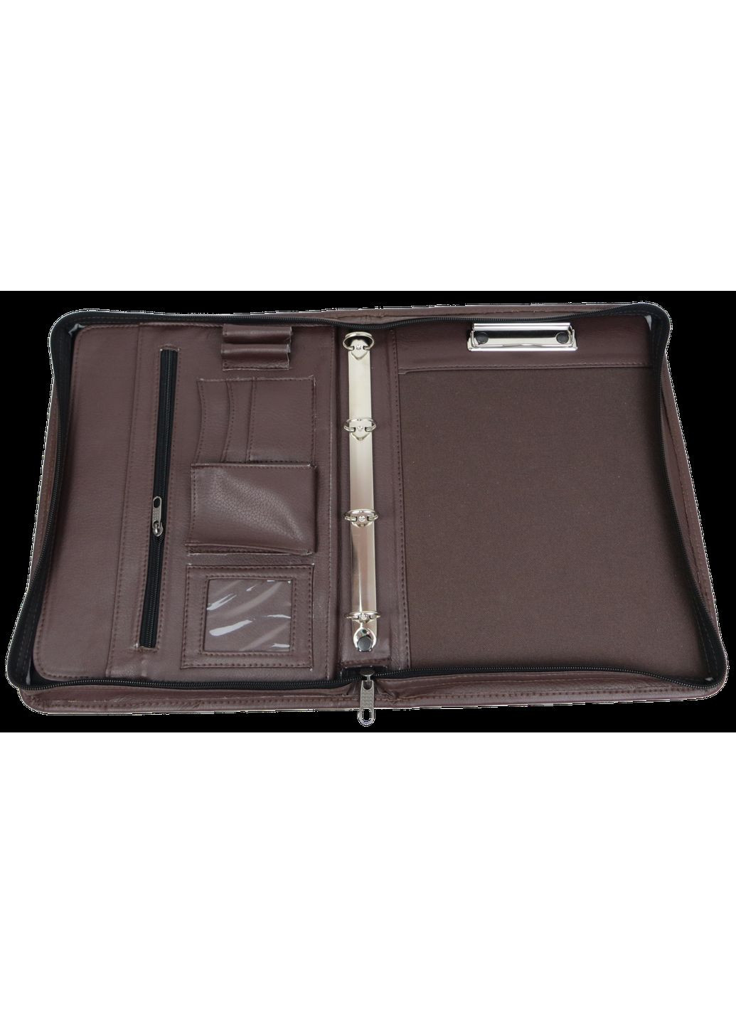 Ділова папка з екологічної шкіри коричнева Амо Amo (361156727)