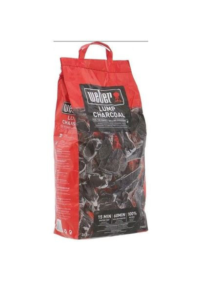 Вугілля деревний 3 кг 17824 Weber (326803874)