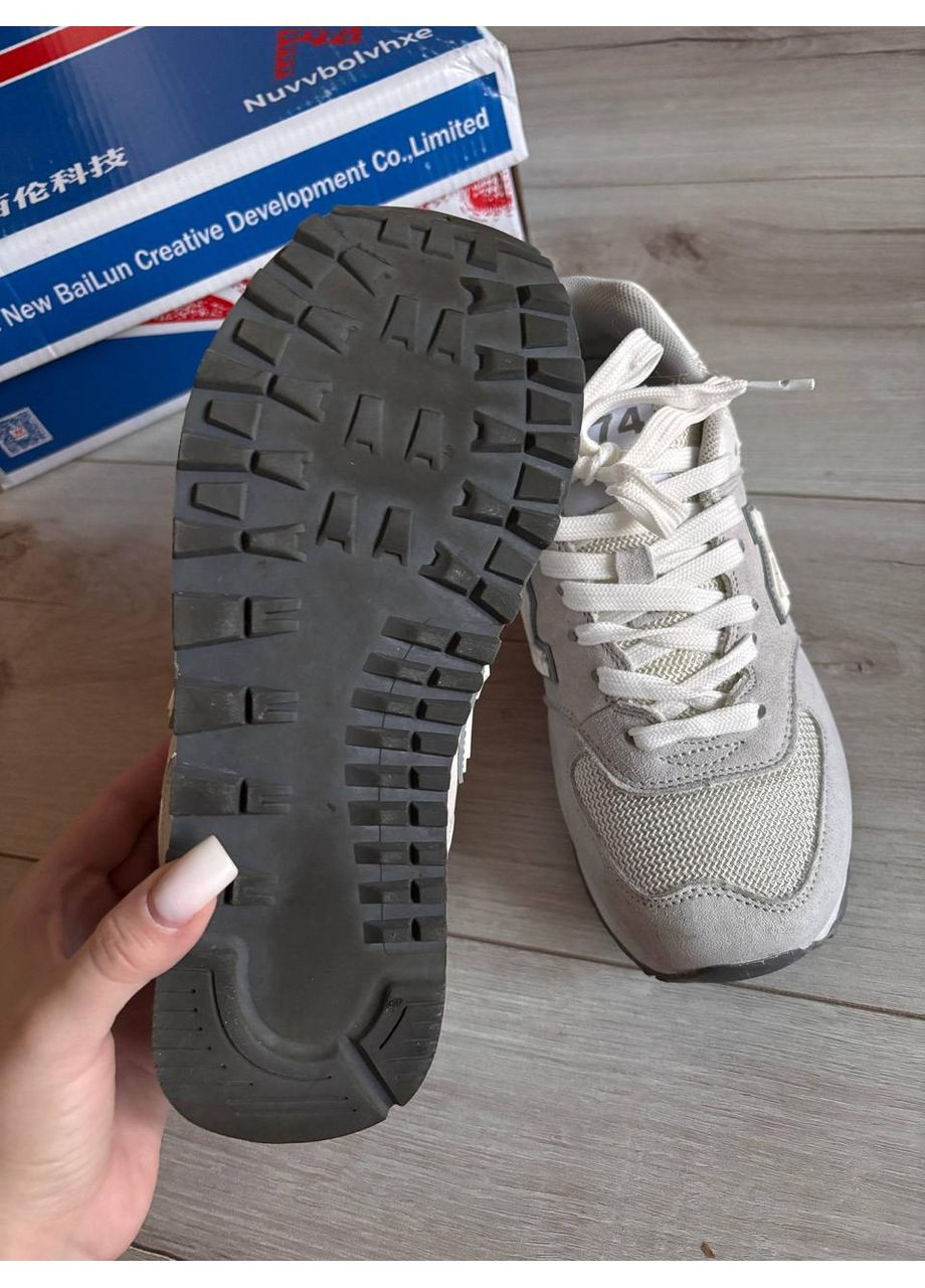 🤍 Женские кроссовки светло-серые, стильные женские кроссовки, удобные кроссовки No Brand серые демисезоны (367165372)