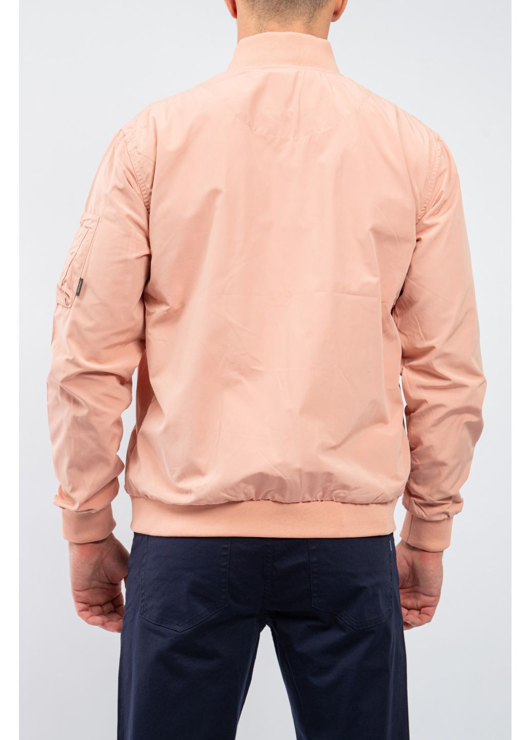 Светло-зеленый бомбер из полиэстера Jack & Jones (353761334)