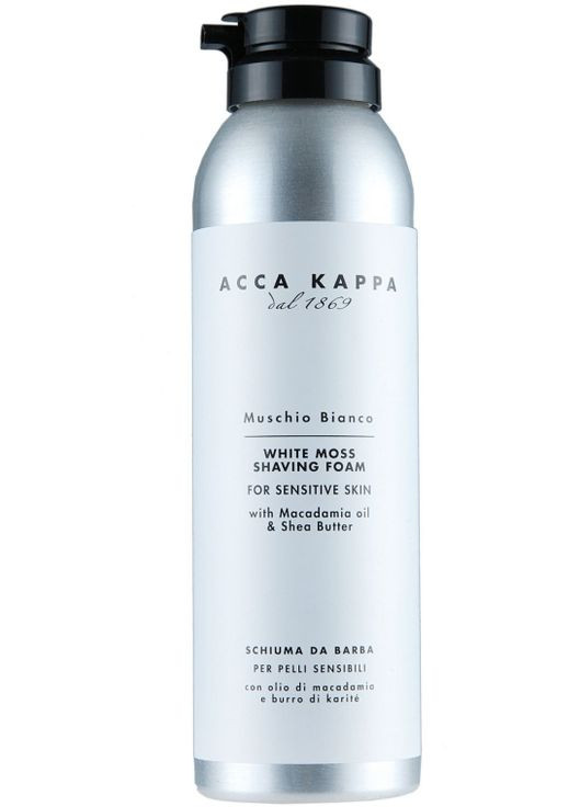 Пена для бритья White Moss Shave Foam Sensitive Skin 50ml (104360-118647) Acca Kappa (368657583)