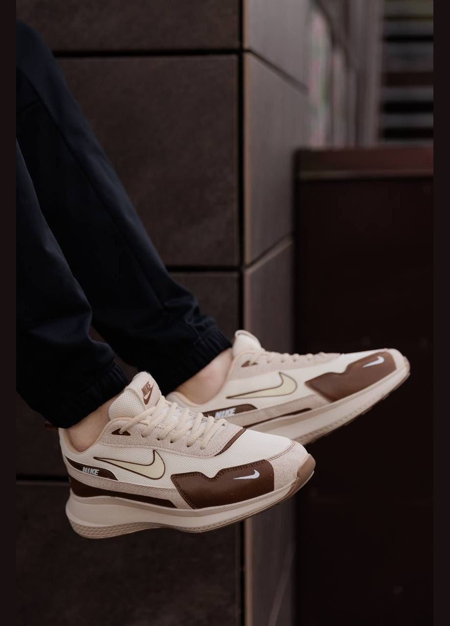 Бежеві Осінні кросівки чоловічі No Brand