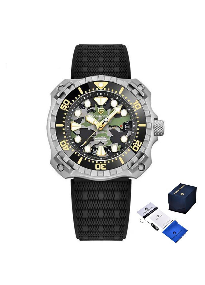 YN009 Silver-Camo механический с автоподзаводом армейский Pagani Design (342323268)