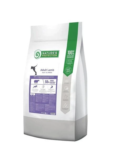 Сухий корм,, Adult Lamb All Breeds (NPB46030) з ягнятиною для дорослих собак, 18 кг (*) Nature's Protection (401960254)