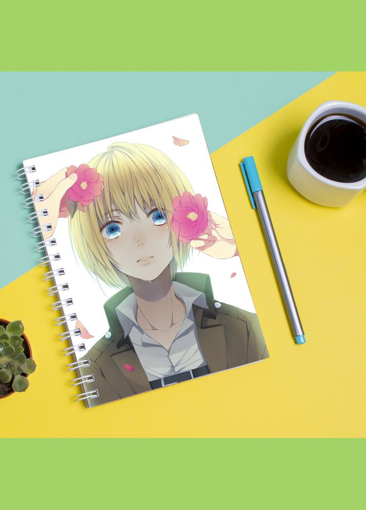 Скетчбук Sketchbook (блокнот) для рисования с принтом Shingeki no Kyojin Кавун блокнот для малювання (316132811)