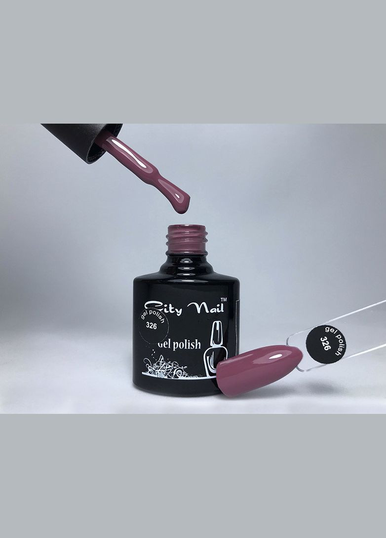 Гель-лак CityNail 326 красно Профессиональные лаки для ногтей - Гель Лаки Премиум Класса City Nail (342375862)