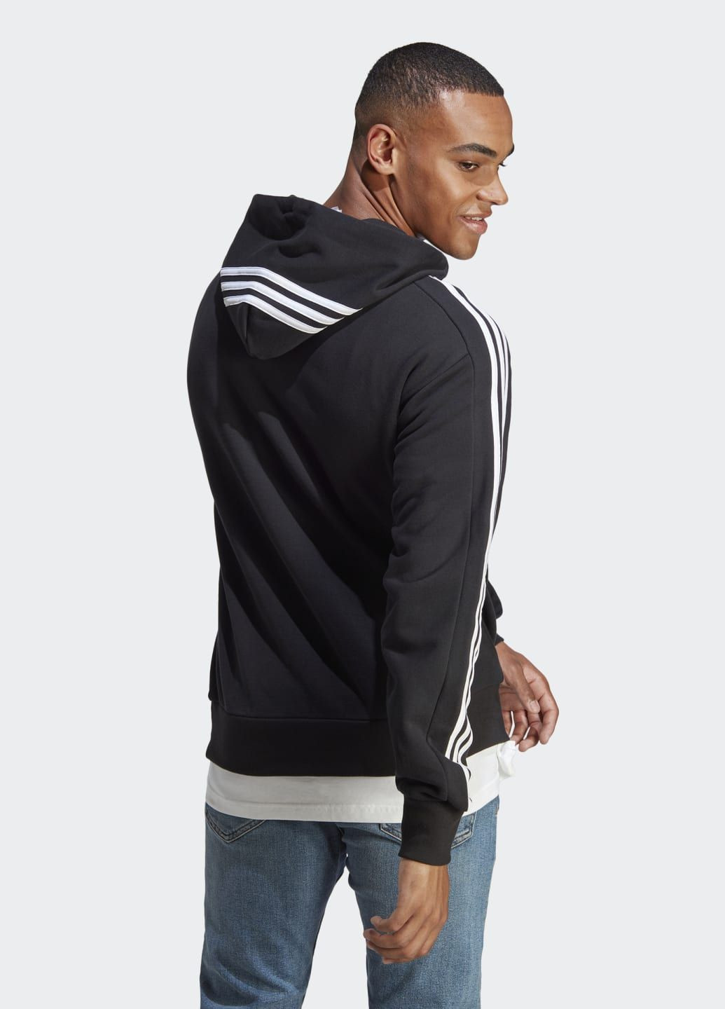 Худі Essentials French Terry 3-Stripes adidas (280948031)