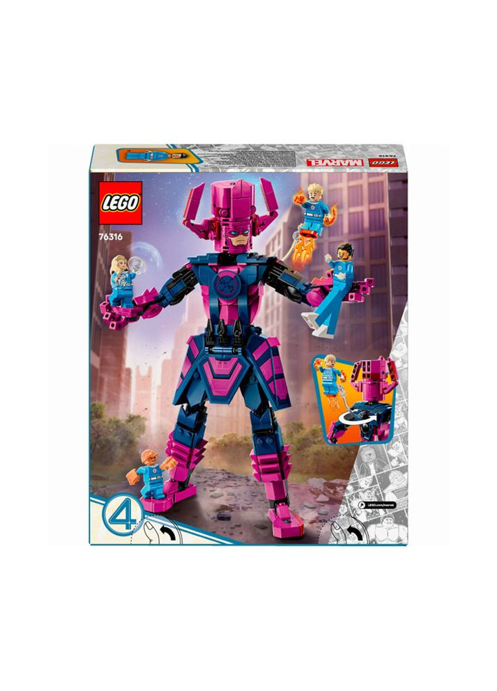 Конструктор Фантастична четвірка проти Галактуса: фігурка для складання (76316) Lego (338532219)