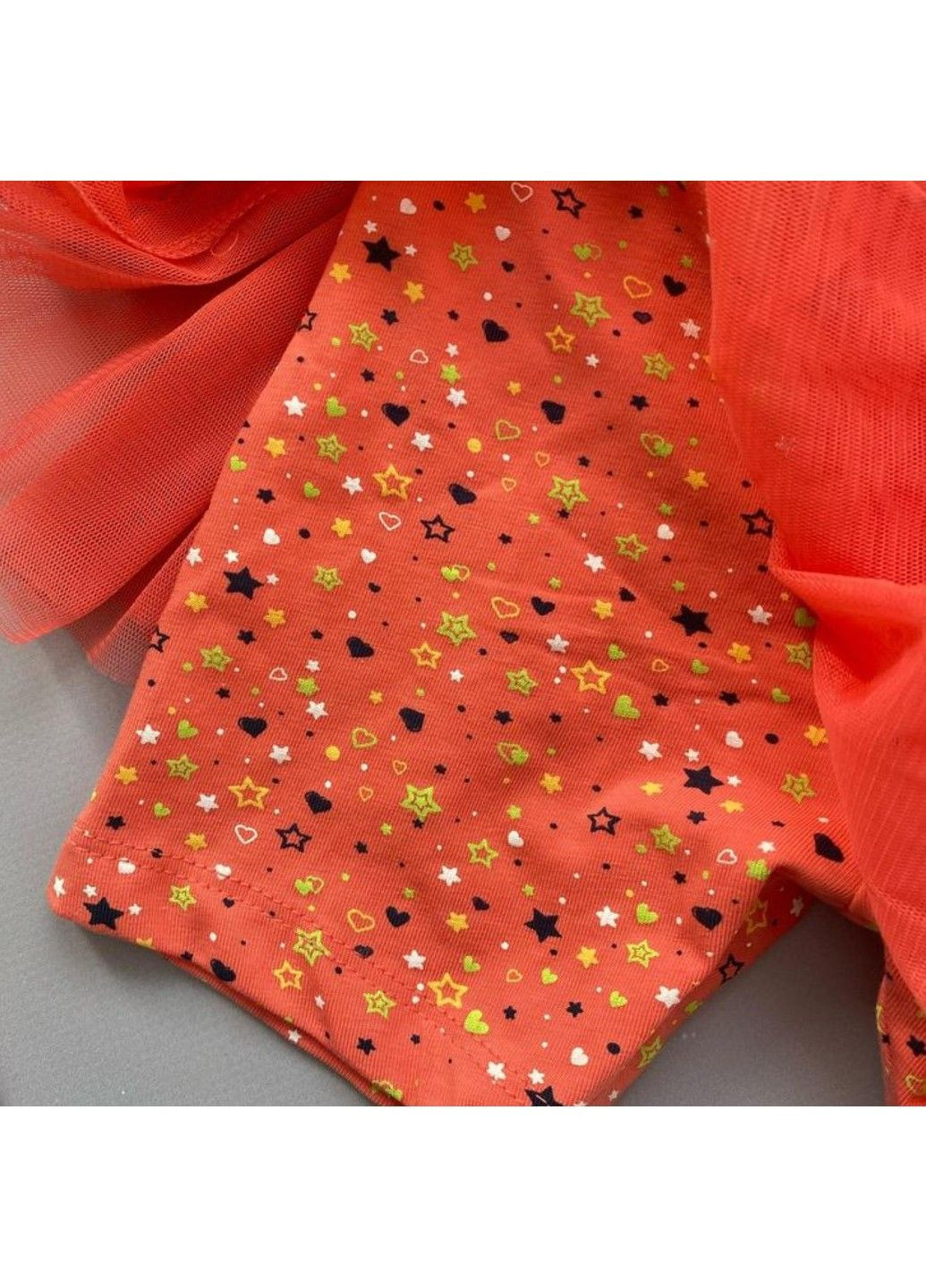 Шорты с вшитой юбкой, оранжевые Lupilu (333334136)