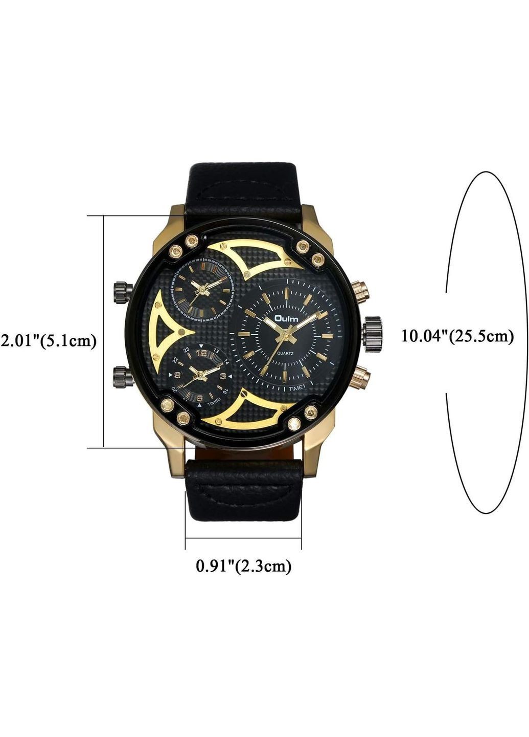 Чоловічий наручний годинник Avaner Японський кварцовий годинник зі шкіряним ремінцем No Brand (300657825)