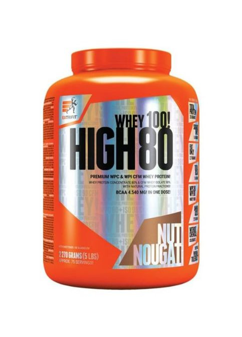 High Whey 80 2270 g /75 servings/ Nut Nougat Extrifit (292285400)