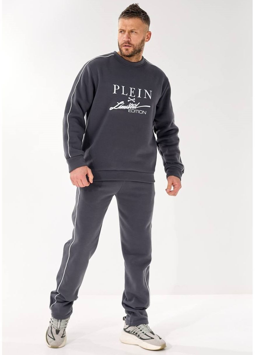 Костюм утепленный тринитка на флисе No Brand (369123227)