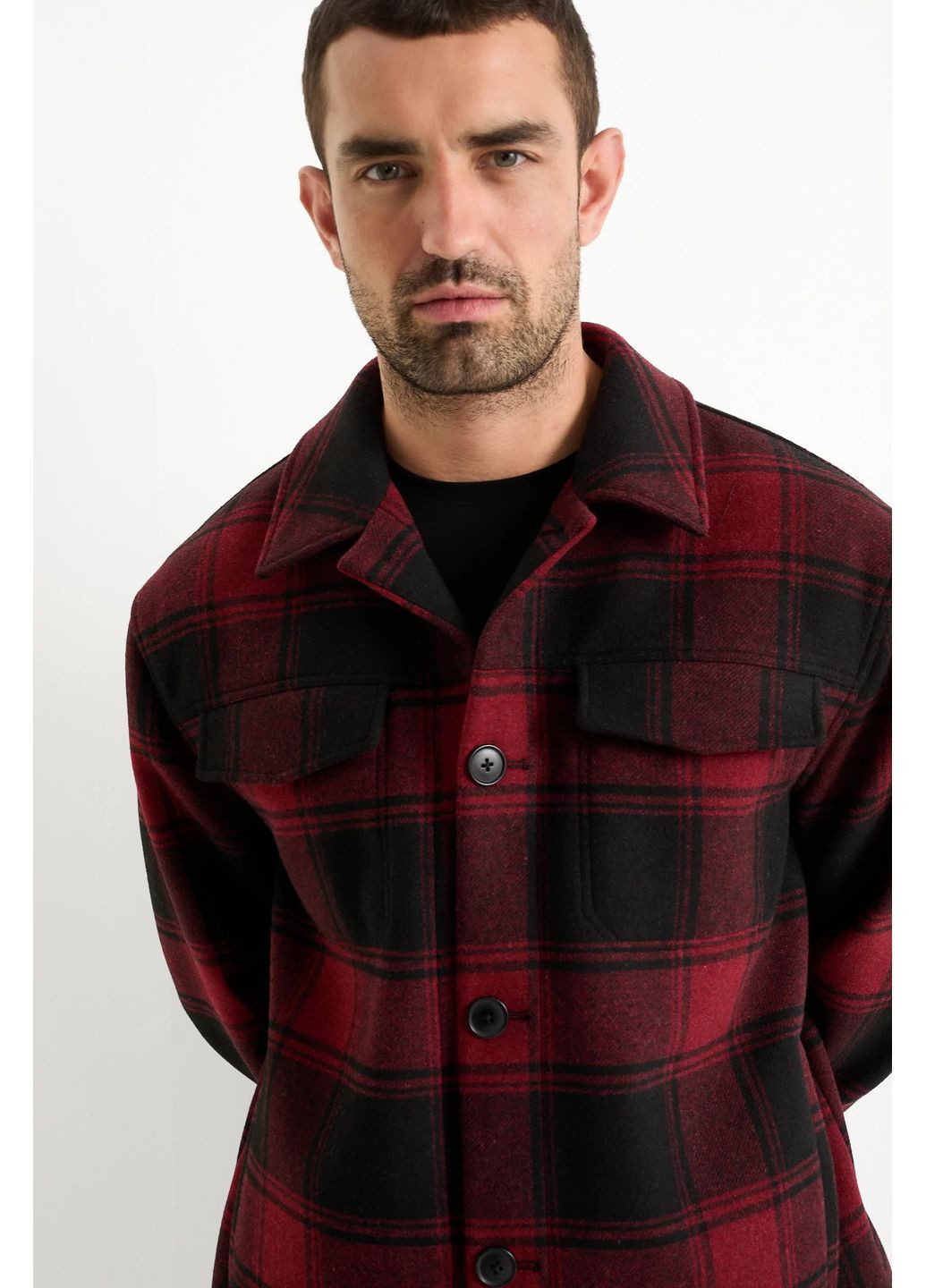 Красная демисезонная куртка C&A