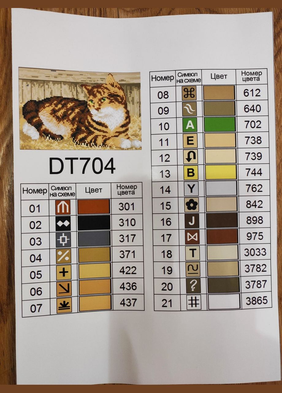 Набір для алмазної мозаїки Котик DT704 ColorArt (299772348)