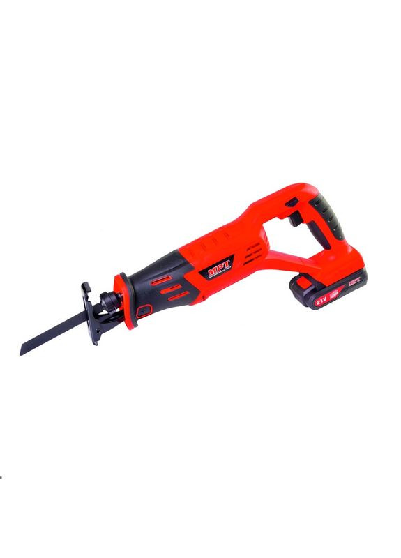 Пила шабельна акумуляторна, 21 В, Li-ion 1.5 Ач, 0-3000 об/хв, 150/5 мм. Red (MCRS2105.A1) MPT (340910415)