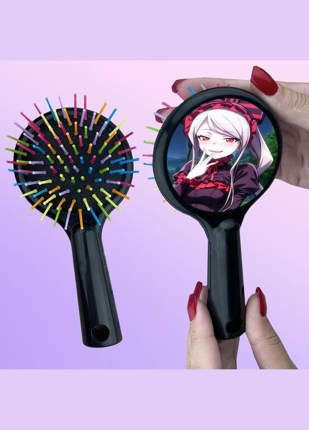 Расческа для волос Аниме Повелитель #0003 черный No Brand (315042305)