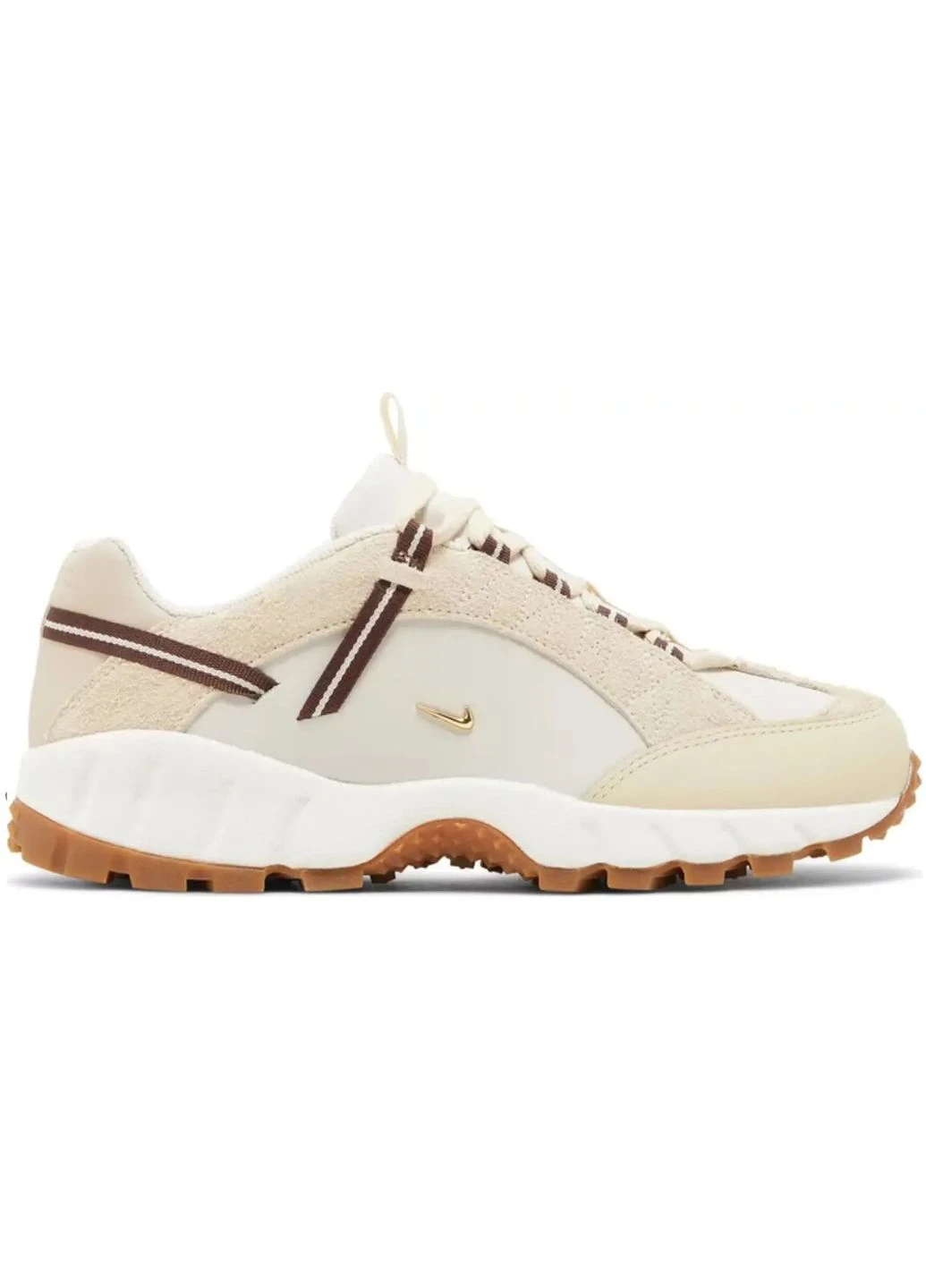 КРОССОВКИ ЖЕНСКИЕ NIKE X JACQUEMUS AIR HUMARA BEIGE НАЙК ХУМА́РА БЕЖЕВЫЕ No Brand бежевые демисезоны (392006002)