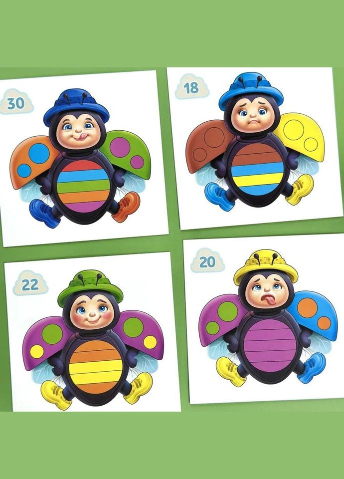 Развивающий пазл-вкладыш "Солнышко эмоции" (ПСД280) PSD280 No Brand (339780257)