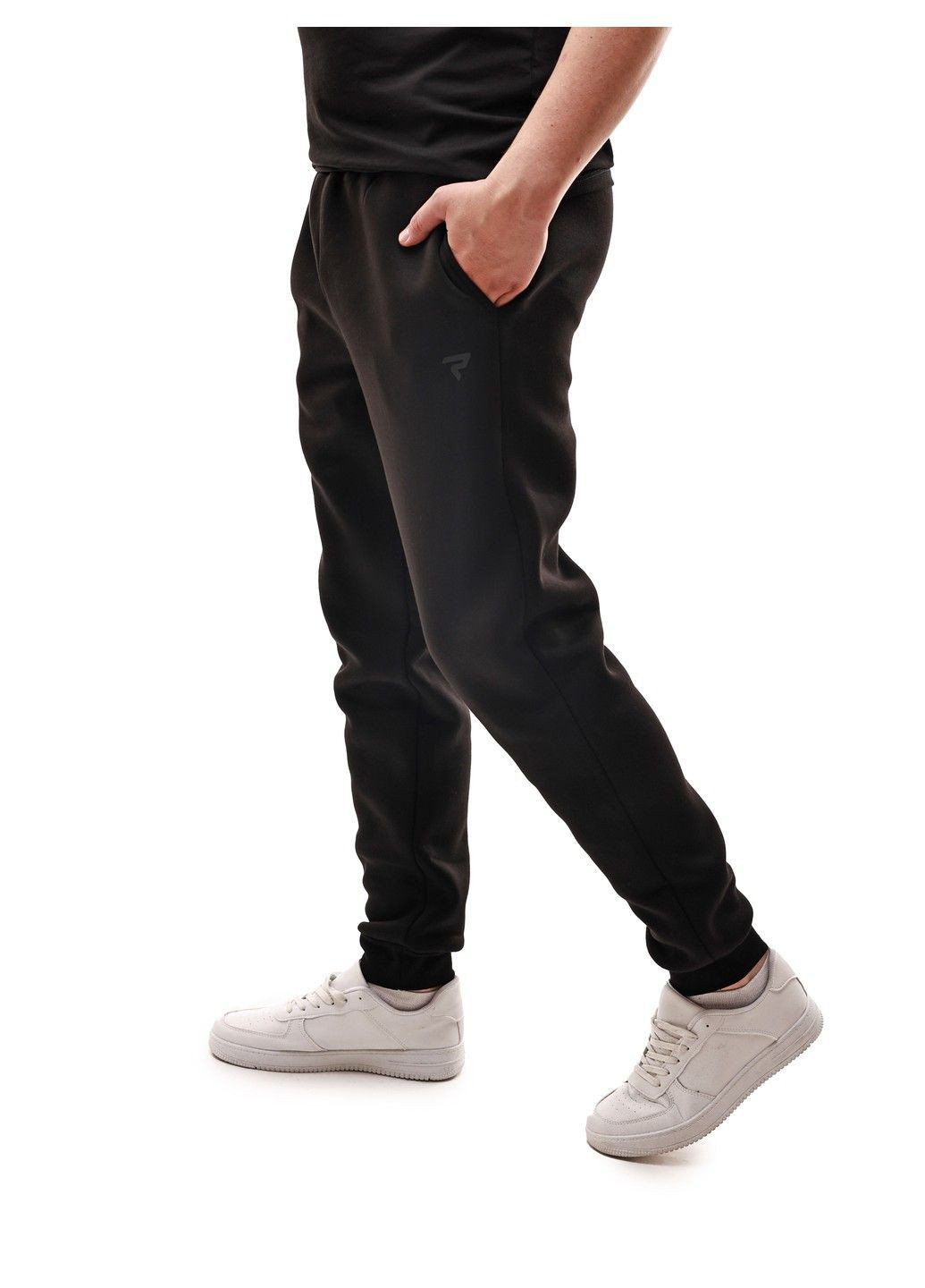 Черные зимние брюки No Brand