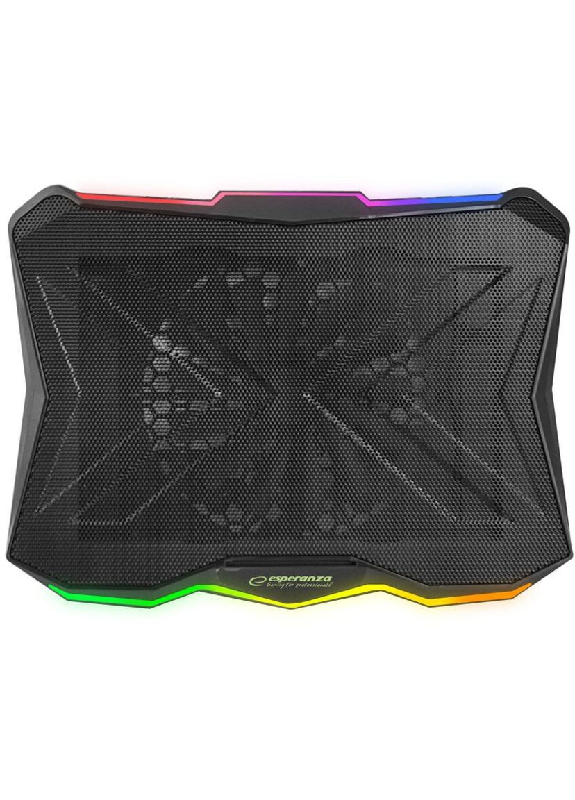 Подставка под ноутбук с RGB подсветкой EGC110 Xalok Notebook Cooling Pad EGC110 Xa (3717391) Esperanza (360427859)