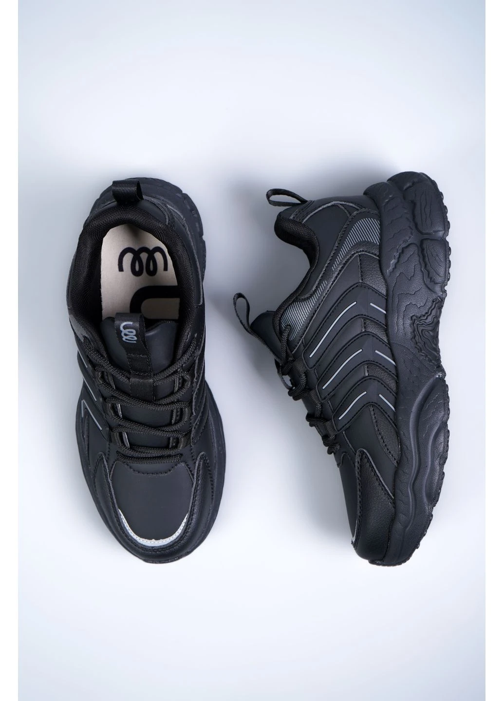Кроссовки женские TF-25-35-black черные 346646 Where Uwear чёрные (365776513)