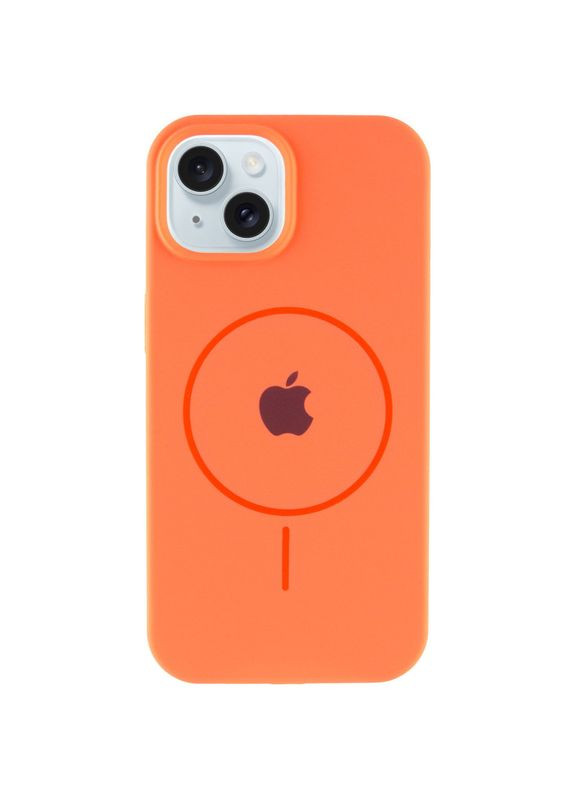 Чохол на iPhone 15 Plus / для айфон 15+ плюс з функцією магсейф MagSafe / Black Epik (356098498)