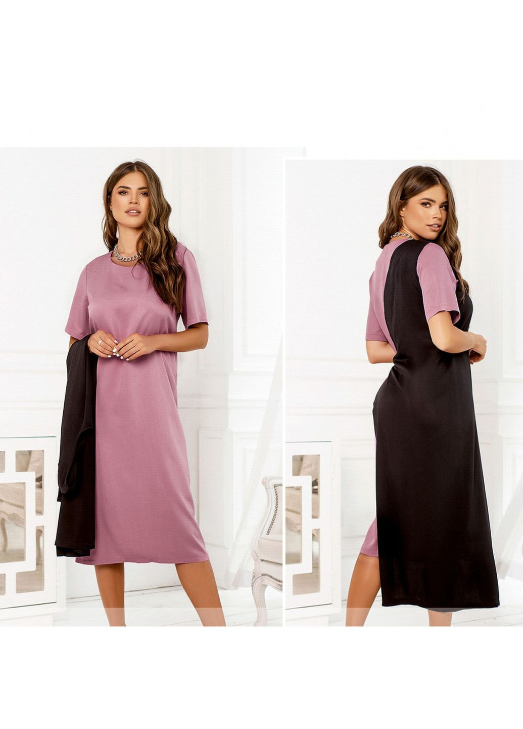 Темно-рожева сукня Liton