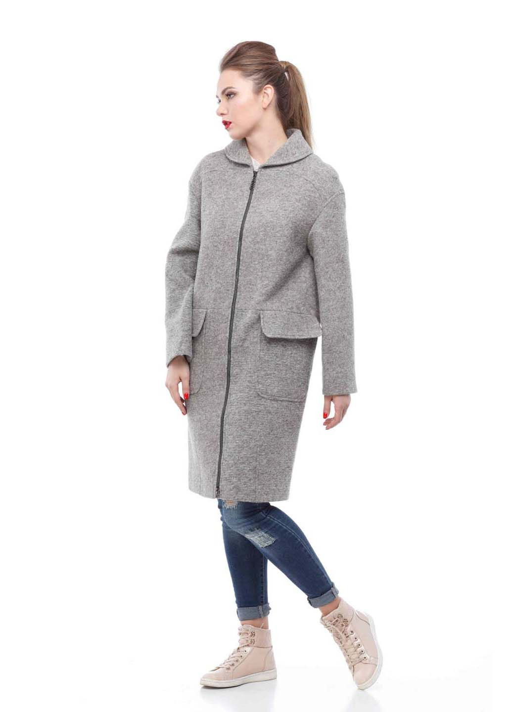 Серое зимнее Женское пальто Origa