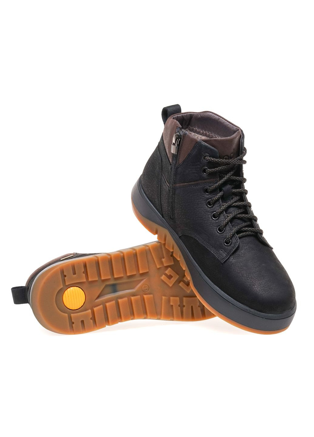 Черевики комфорт чоловічі 12341-62/BLACK/NUBUK Goodboots (295544593)