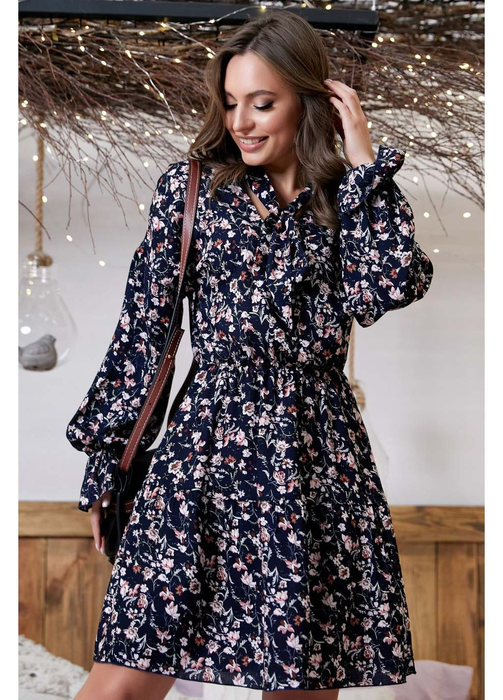 Синя сукня 1324.4020 Seventeen