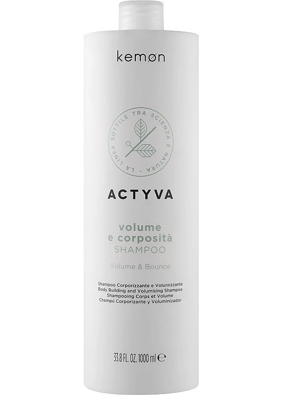 Шампунь для додання волоссю об'єму Actyva Volume e Corposita Shampoo 250ml (2-1007150) Kemon (380154435)