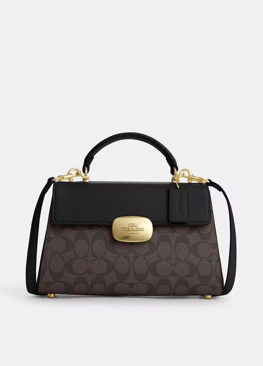 Сумка женская кожаная Eliza Top Logo Coach (304122102)