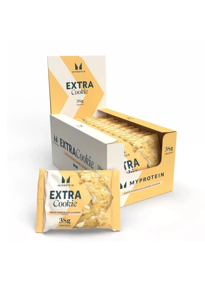 Extra Cookie - 12x75g White Chocolate Almond Myprotein (388911952)
