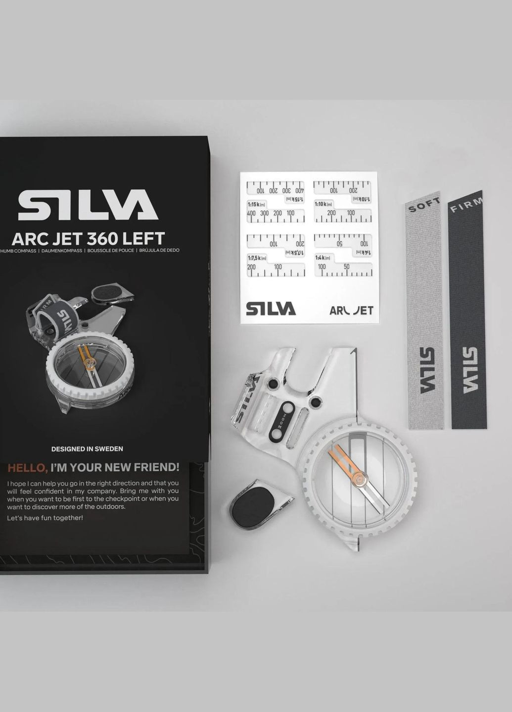 Компас Arc Jet 360 Right для правої руки Silva (334672308)