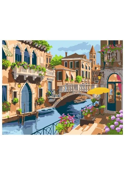 Картина по номерам Start Sunny Morning. Venice 35 х 45 см (4823098538486) Rosa Start Sunny Morning. Venice 35 х 45 см (366160624)